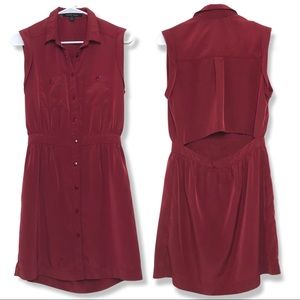 Sweet Rain Sleeveless Open Back Dress